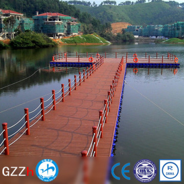 UV protected dock harbor for water sports
