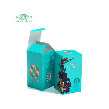 Eco-Friendly Cardboard Soap Gift Box with Window