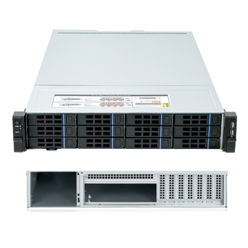 ファクトリーオリジナルFusionserver X-265F1207RN-2 CPUエンタープライズレベル2U 12Bays U.2 NVME RACKMOUNT SERVER CHASSIS