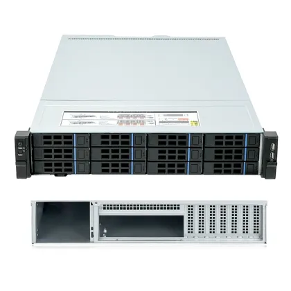 Factory Original FusionServer X-265F1207rn-2 CPU Enterprise Level 2U 12Bays U.2 NVMe Rackmount Server Chassis