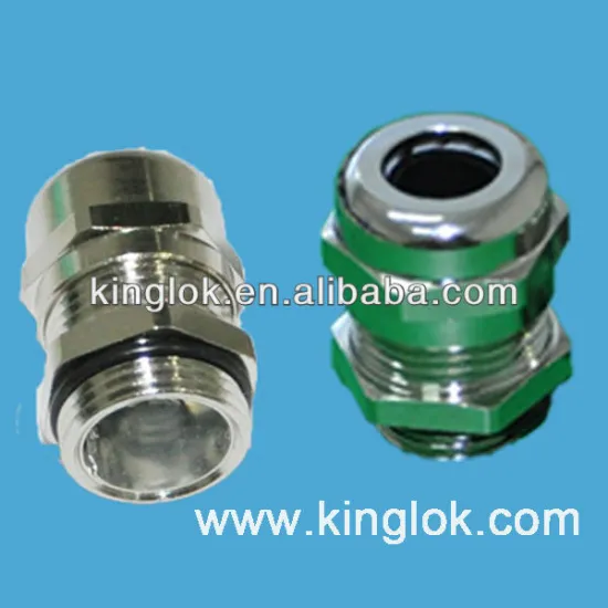 Lengthened Metric Metal Cable Gland