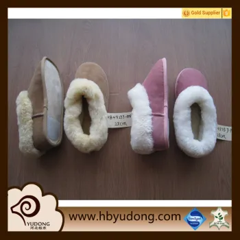 fashion style hotsale sheepskin room slipper