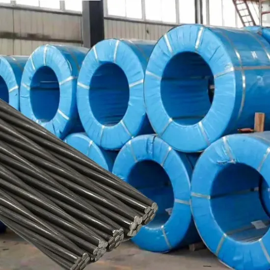 Pre-stressed Steel Wire Rope Cable de Acero