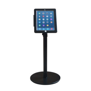 IPAD floor stand anti-theft with lock adjustable