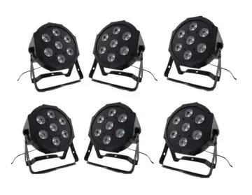 Super Brightness 7x10W 4In1 RGBW Full Color LED Par Light for Outdoor Stage Concerts