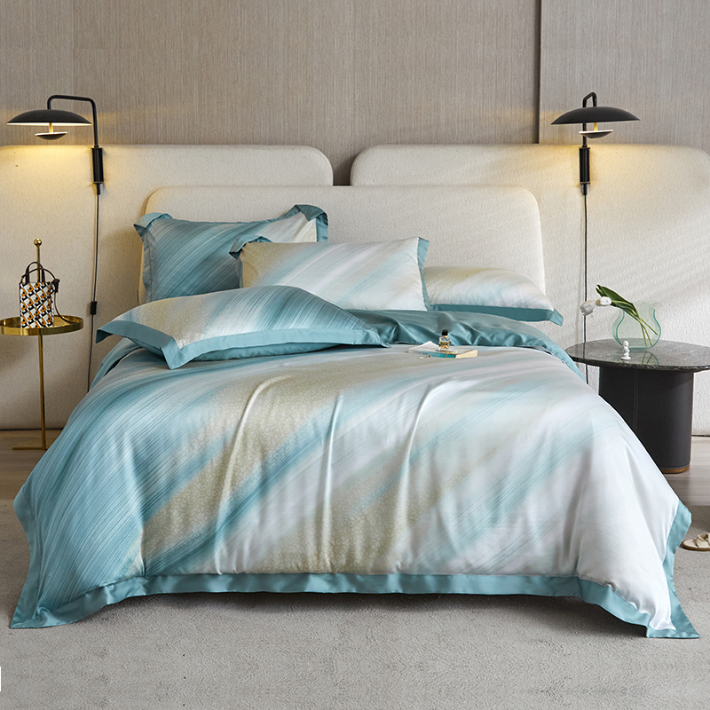 New luxury lyocell 100% TENCEL bedsheet bedding sets