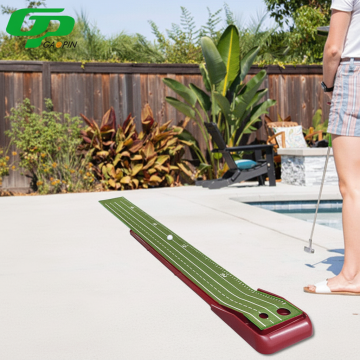 Durable Golf Putting Practice Mat with Crystal Velvet