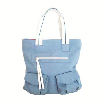 Popular pvc coated canvas bag,customized print,OEM orders are welcome