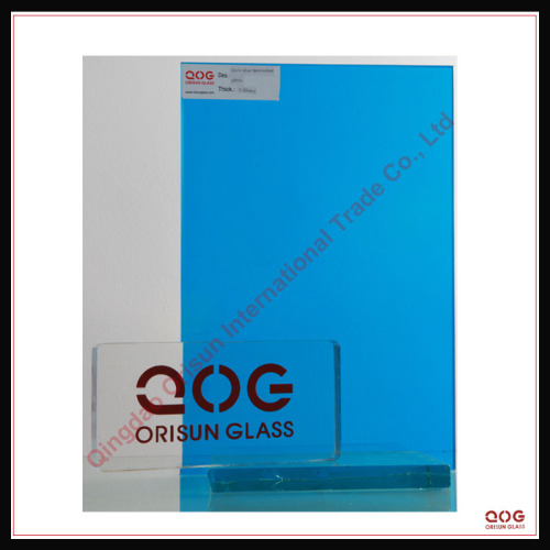 Dark Blue Laminated Building Glass with SGS Certificate