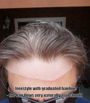Toupee for man with natural hair,Chinese virgin hair,European vrigin hair, ,Brazillian hair. Competitive price and best quality.