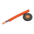 SAA Approbation V-90 Câble d'alimentation circulaire orange isolée V-90