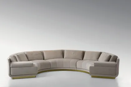 fendi casa artu round sectional sofa