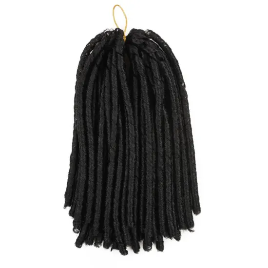 Soft Locs Dreadlocks Braiding Hair Crochet Braiding Hair Synthetic Crochet Hair Extensions 14 inch High Temperature Fiber Braid
