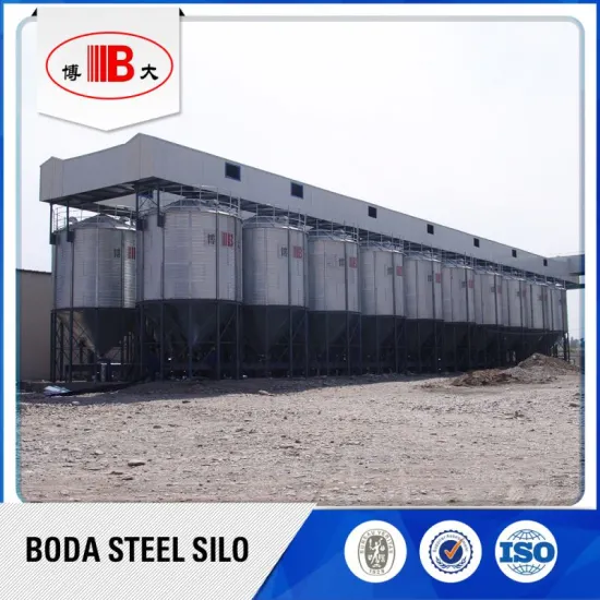 galvanized horse chicken feed silo tank for sale