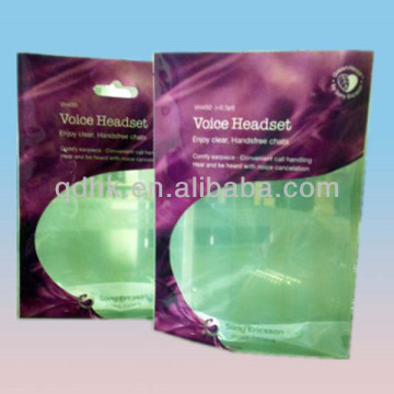front window voice headset plastic bags factory