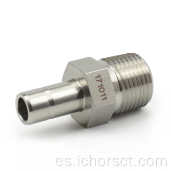 Adaptador de tubo masculino