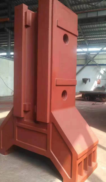 Grey iron resin sand gantry milling machine column