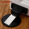 YUTOKO Magnet Door Stops Stainless Steel Door Stopper Magnetic Door Holder Toilet Glass Door Hidden Doorstop Furniture Hardware
