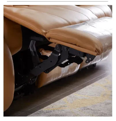 BFP HOME Modern Massage Sofa - Multifunctional Synthetic Leather Living Room Sofa