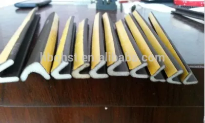 fireproof door seal /PU sponge door and window seal strip