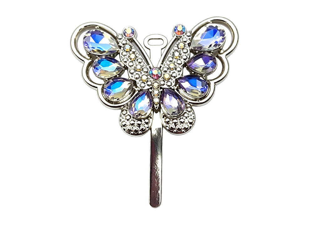 Butterfly Rhinestone Shoe Charm
