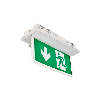 Ceiling Mounted Double-sided Exit Sign Light