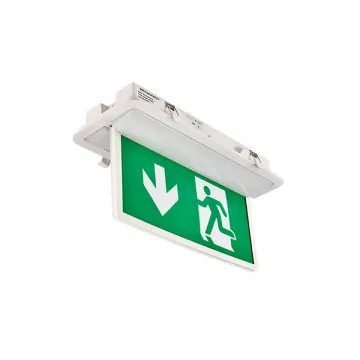 3W Emergency Bulkhead Light with EXIT Sign