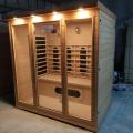 Salle de sauna très infrarouge