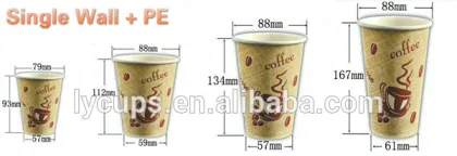 disposable paper cup sleeve