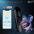 Indicateur d&#39;humidité d&#39;eau d&#39;aquarium pour aquariums Thermomètre de température pour aquariums pH TDS mètres