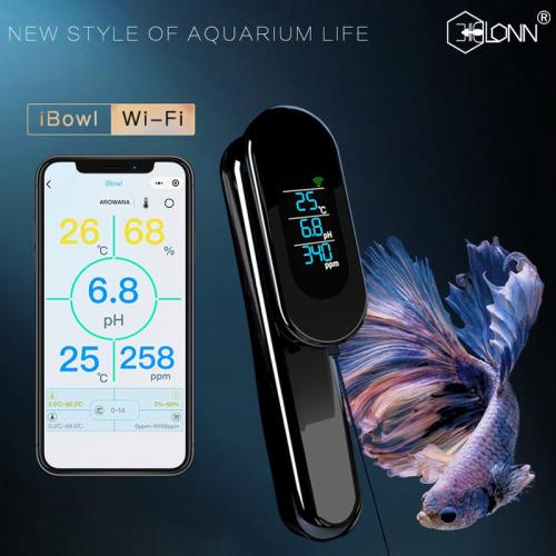 Fish Tank Water Humidity Meter Aquariums Temperature Thermometer pH TDS Meters