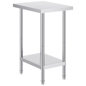 Hot Selling Stainless Steel Double Layer Work Table