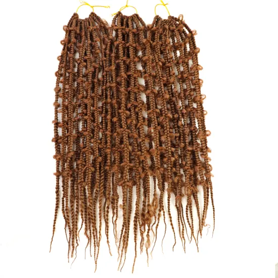 Long Color Butterfly Locs Hair Synthetic 22 inch Wavy Senegalese Twist Crochet Braid Extension For Black Women Braiding Hair