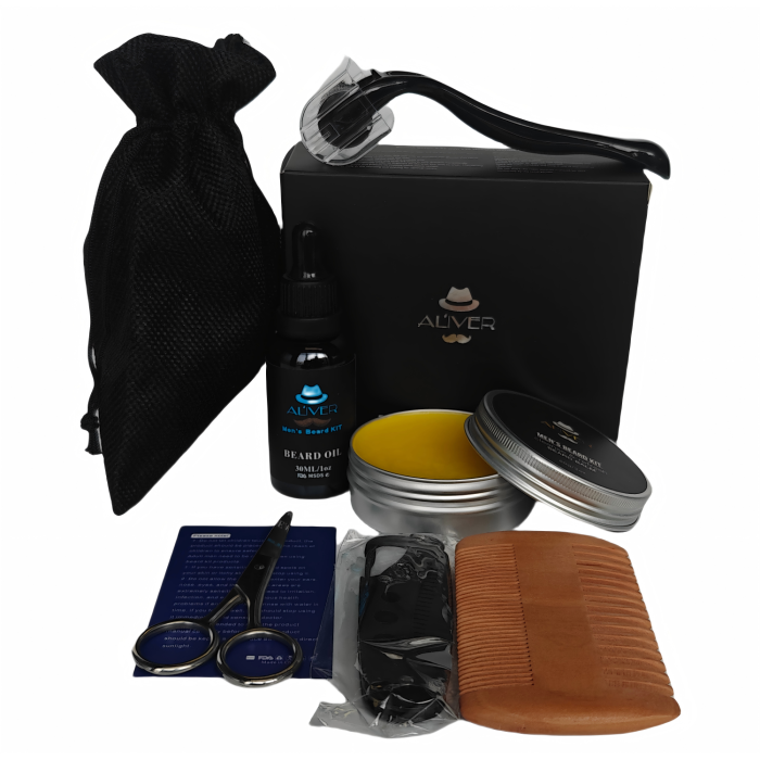 Kit de cuidado de barba de 7 piezas