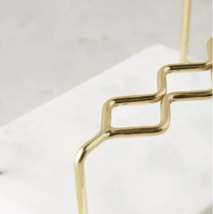 2023 Wholesale Luxury Marble Base Organizers: Lipstick & Makeup Brush Holders