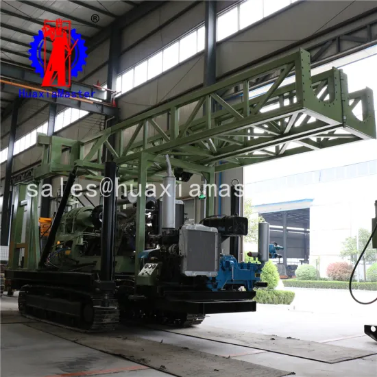 XYD-44A crawler well core drilling machine hydraulic tracked drilling rig
