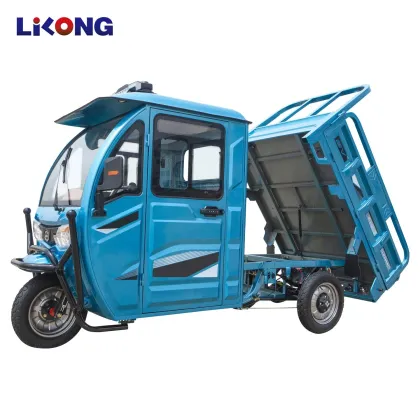 Fully Enclosed 3-Seater Electric Tricycle Vehicles