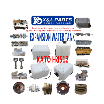 Tanque de água de expansão de alta qualidade para Kato HD450 520 512 700 820-1-2-3-V Peças de motor de máquinas X &amp; L