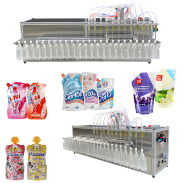 Stable and Durable Beverage Filling: Newly Upgraded Nozzle Bag Type Liquid Filling Machine