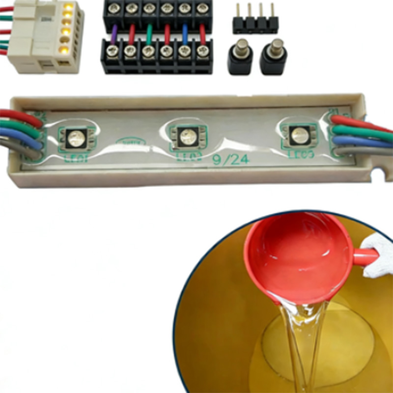 rapid curing potting material