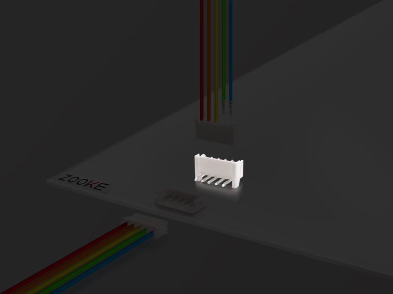 2.50mm pitch wire sa board connectors series na produkto