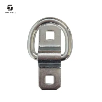 Customized Commercial Metal Truck, Boat, and Equipment Fixing Forged D-Rings