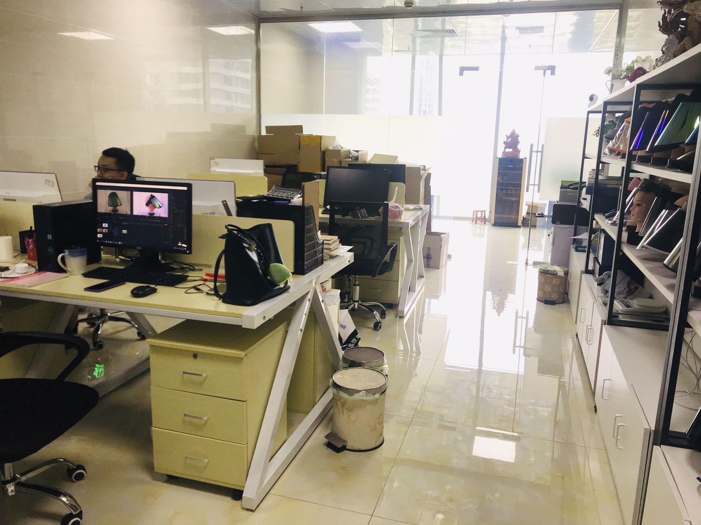 new office