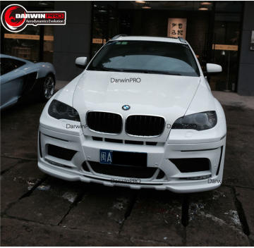 2008-2011 X6 E71 HM II Style Fiber Glass Front Bumper For BMW X6