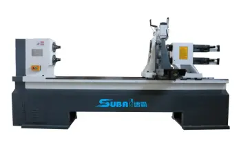 wood working cnc lathe machine