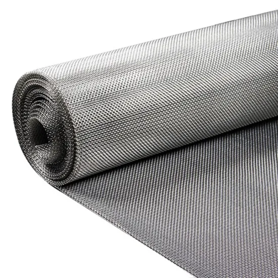 Nickle Wire Mesh 100 MM - 1000 MM Width for Battery Material