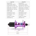 Mountainbike Hub 100/135mm 32H MTB Hub