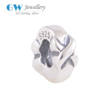 High Quality With Screw Silver Charms 925 Silver Charms