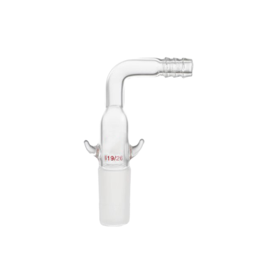 Borosilicate 3.3 Glassware: Hot Selling Straight Bend Hose Fittings