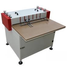 Manual position case hardcover making machine